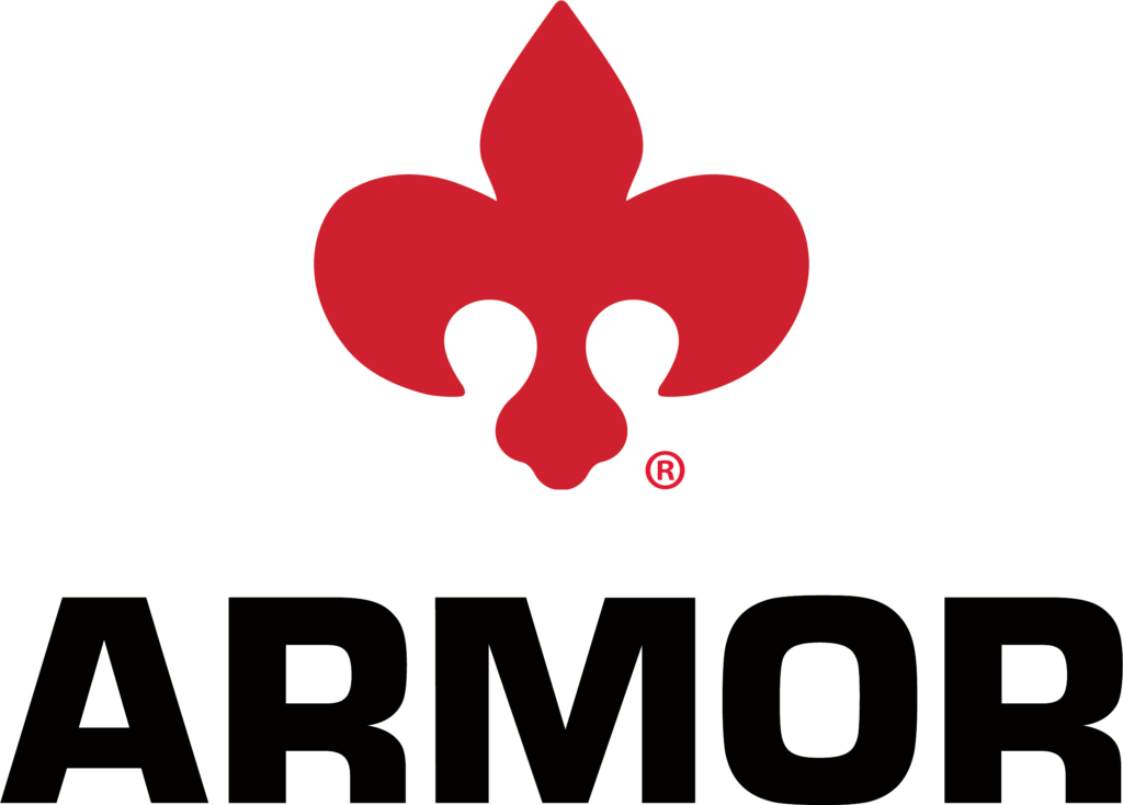 Armor Cincinnati Fabrication Jobs 2020 Corporate Logo with Fleur-de-lis Transparent